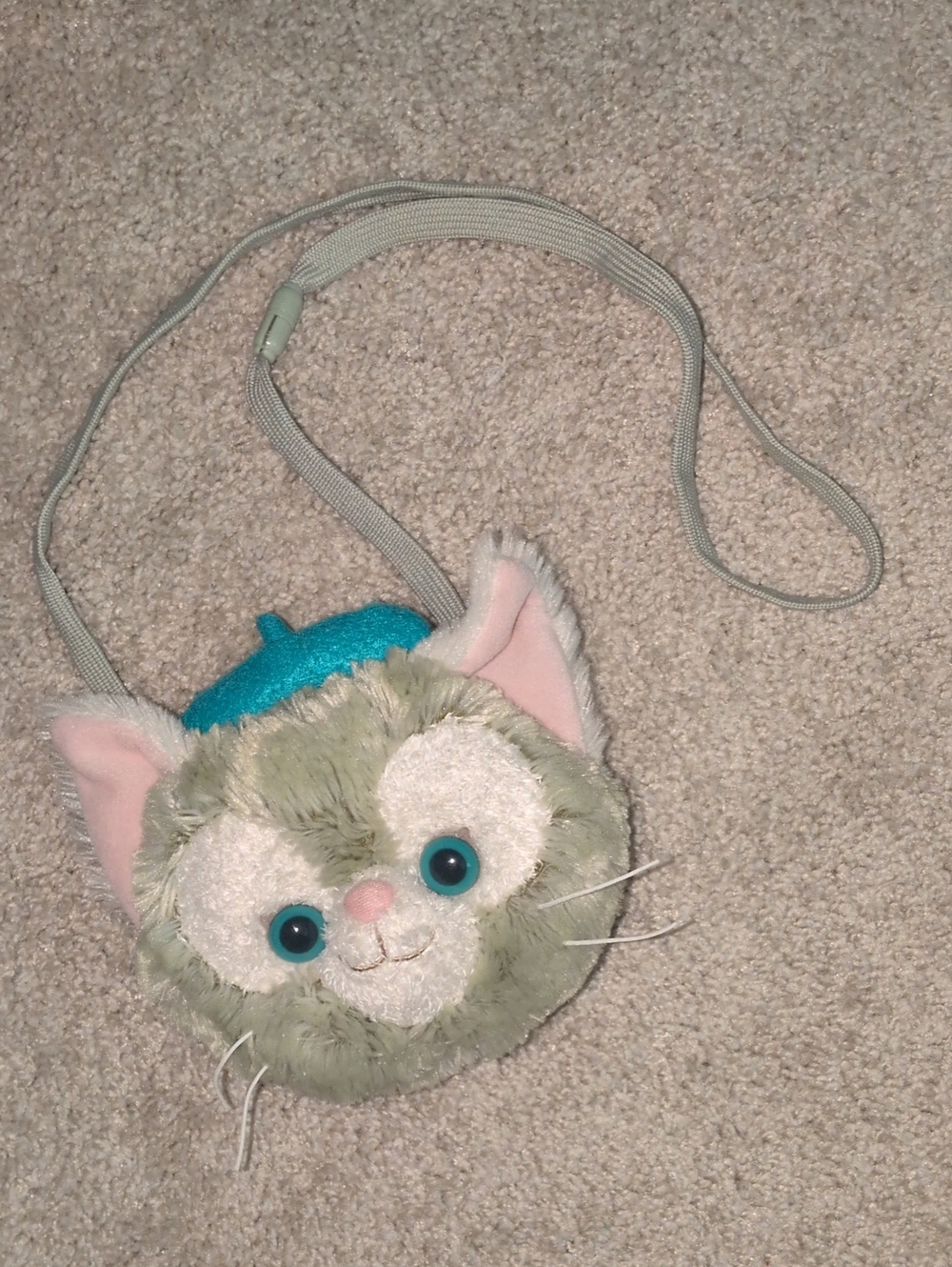 Tokyo Disney Seas Gelatoni Plush Pass Lanyard Crossbody